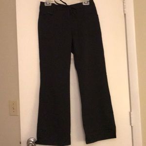Black scrub pants